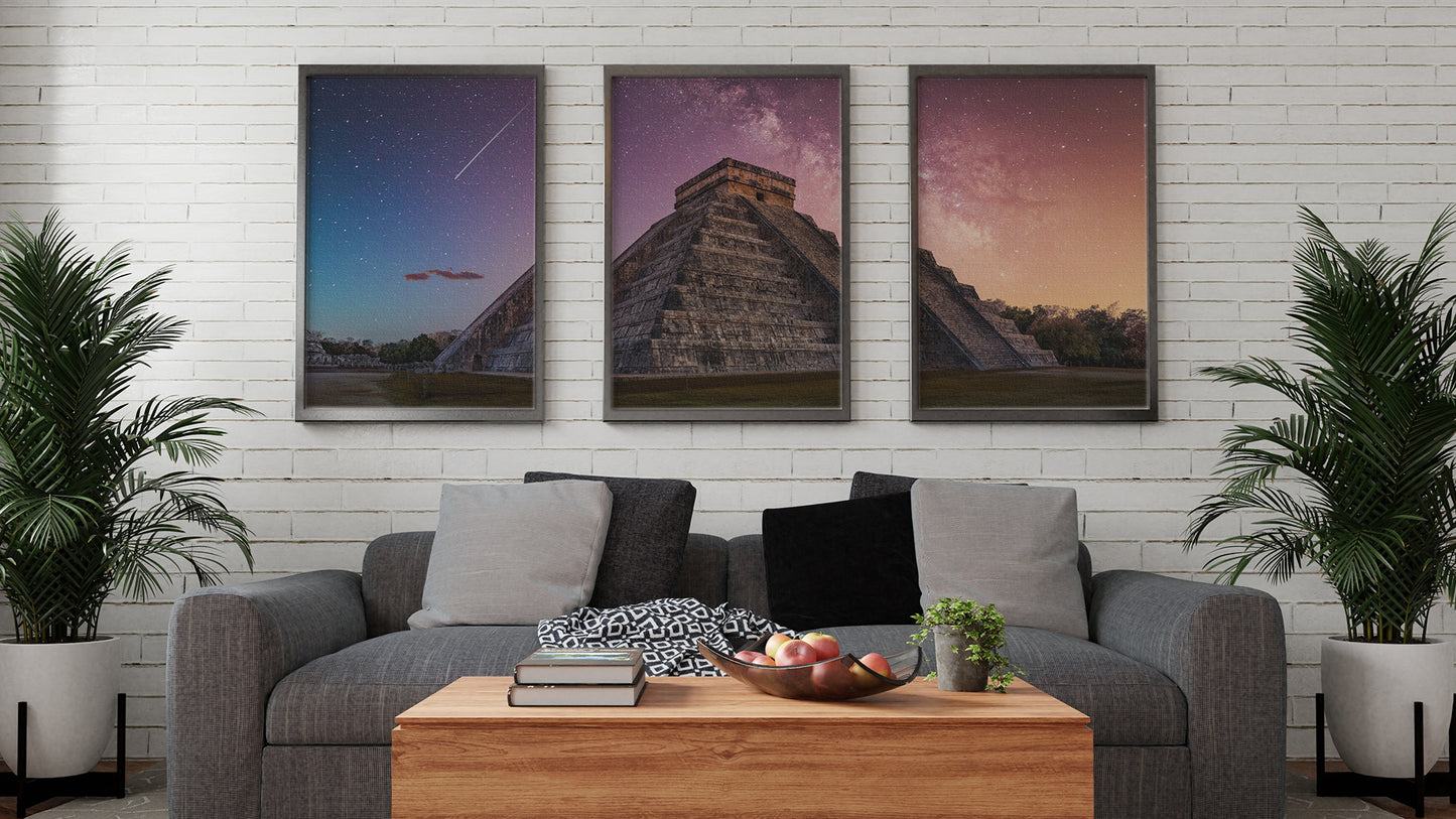 Upload Your Photo – Custom 3-Panel Split Canvas Print