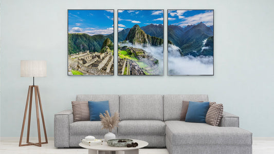 Upload Your Photo – Custom 3-Panel Split Canvas Print