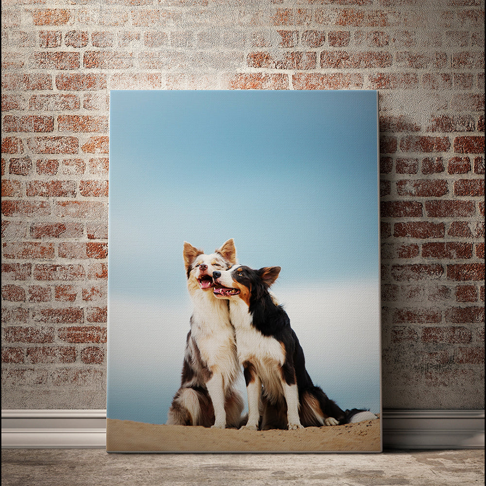 Pet Memorial Canvas – Portrait Canvas Print
