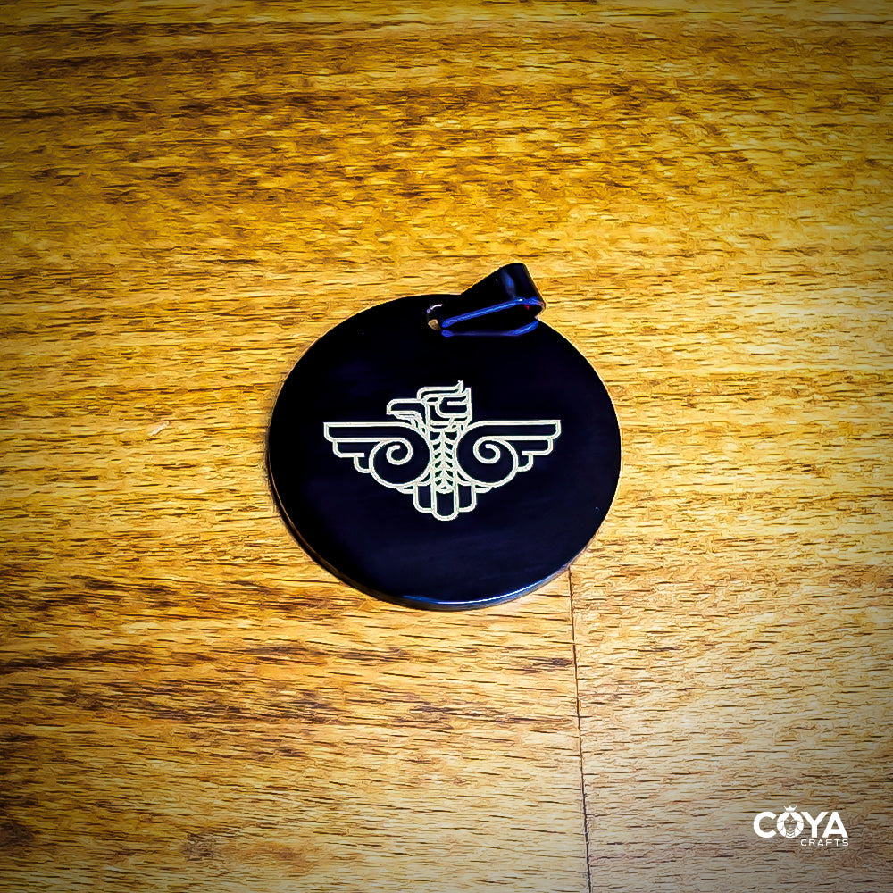 Eagle Pet ID Tag – Custom Engraved Stainless-Steel