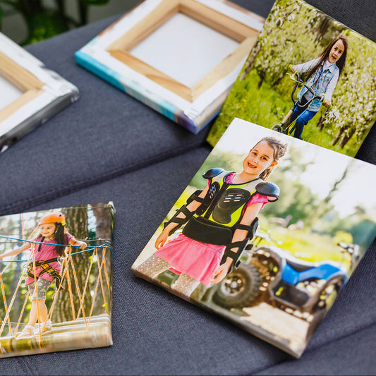 Upload Your Photo – Custom Square Canvas Print