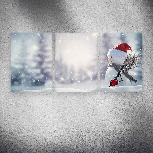 Christmas - 3-Panel Canvas Print