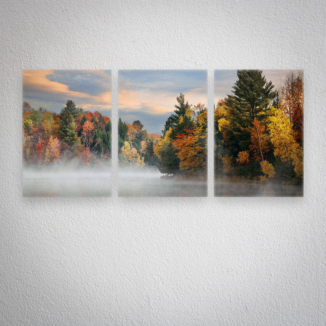 Fall - 3-Panel Canvas Print