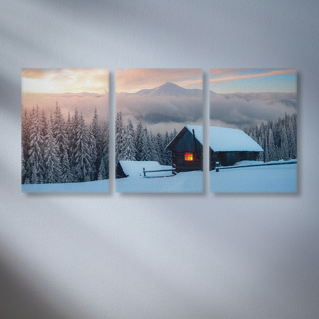 Winter - 3-Panel Canvas Print
