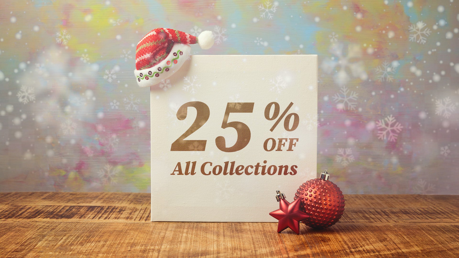 coya crafts banner for seasonal promotion