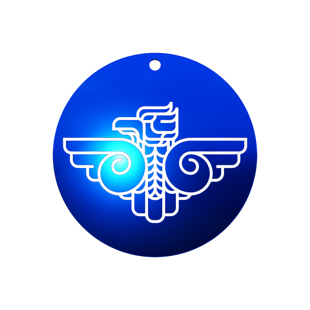 Eagle Pet ID Tag – Custom Engraved Stainless-Steel